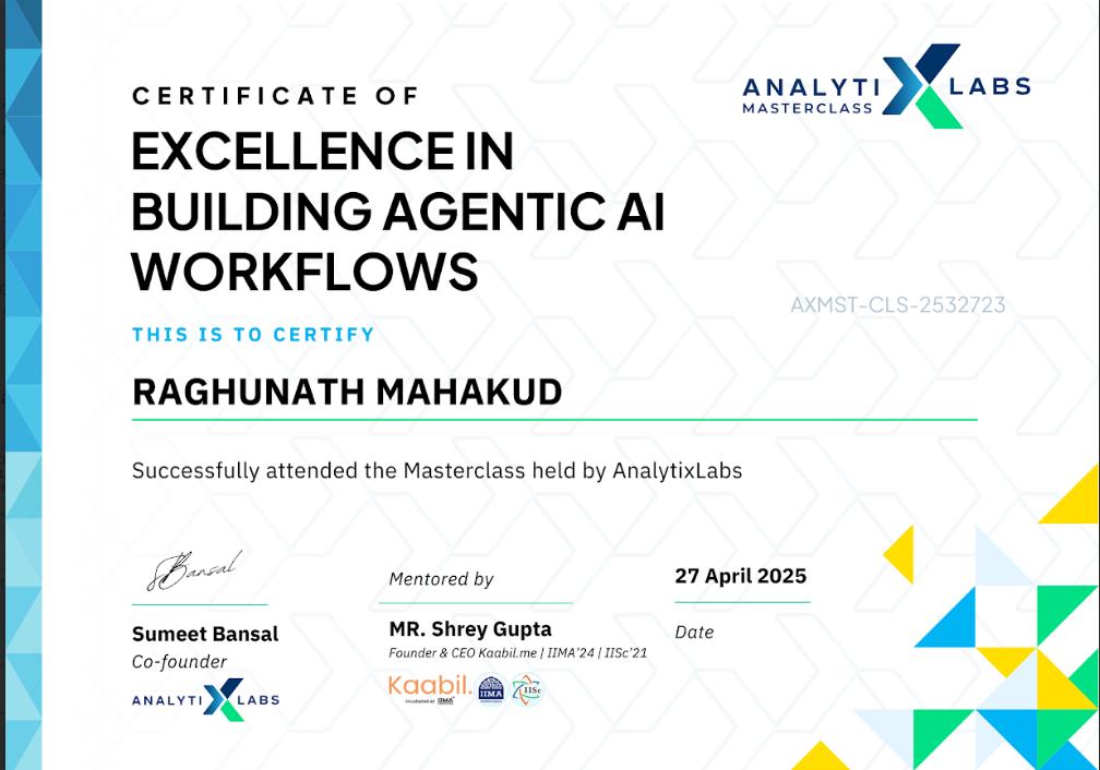 Building Agentic AI Workflows with N8N — AnalytixLabs